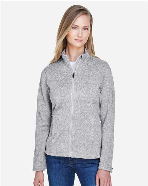 Ladies Bristol Full Zip Sweater Jacket - Image 3