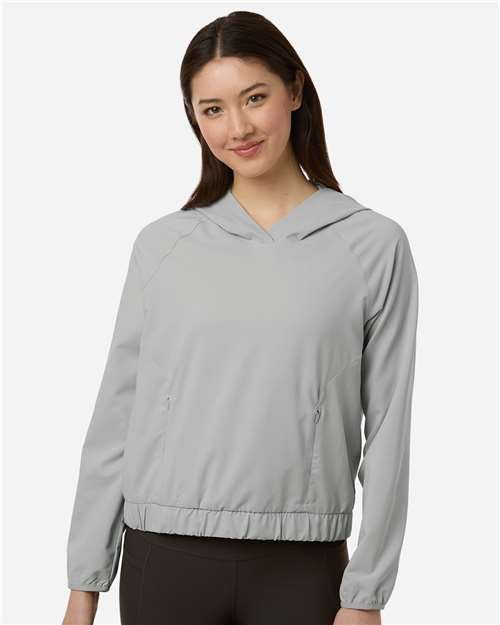 Ladies Ultra UVP Shoreline Long Sleeve Hooded Pullover - Image 4