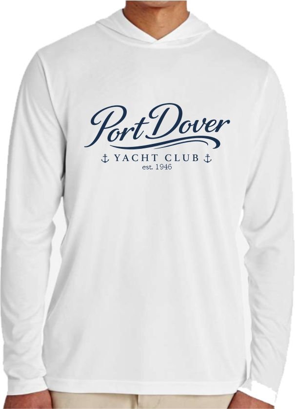 Mens Performance Long Sleeve Hooded Tee
